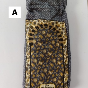 Sajadah Travel Turki - Motif 'Iznik Grey'